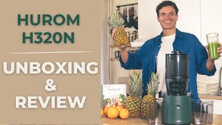 Hurom H320N Unboxing & First Juice [REVIEW] | Does it Deliver?