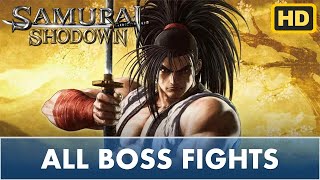 Samurai Shodown (2019): All Boss Fights (60fps)