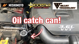 Installing A Mishimoto Oil Catch Can On My 2014 Jeep Grand Cherokee WK2 | Billet Technology Bracket