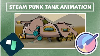 STEAM PUNK TANK ANIMATION