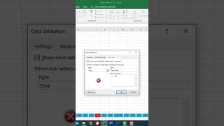 Cara Mudah Membuat Validasi Angka di Excel  #belajarexcel #excelformula #excelindonesia