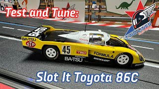 Test and Tune: Slot It Toyota 86C Group C