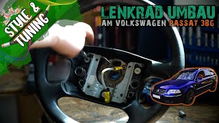 Neues Lenkrad für den VW Passat 3BG von Frank! Selber machen dank Anleitung! #viral #car #tutorial