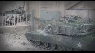 #HengLong #Tank Battle #War Games #US #Abrams #M1A2 & #Sherman #M4A3 Special Effects #military