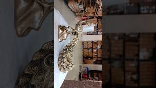 Wait Till End 😲😲....Brass Handcrafted Peacock for Table Top – Elegant Décor by J.G. Art And Crafts ⭐