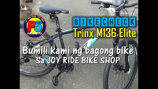 TRINX M136 Elite // BIKECHECK // Bumili kami ng bagong bike sa JOY RIDE BIKE SHOP