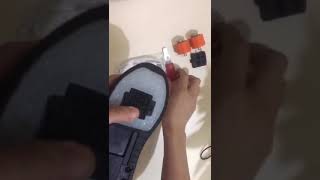 CPS - Zapatillas parpadeantes con luces y ruedas para bebés, niños y niñas