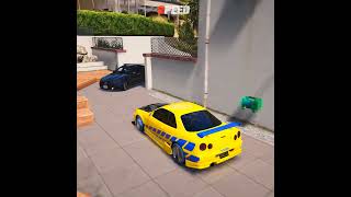 A POLICIAL CAIU NESSA KK #fivem #gtarp #fuga #cidadealta #skyline #gtav #gta5 #viralvideo #shorts