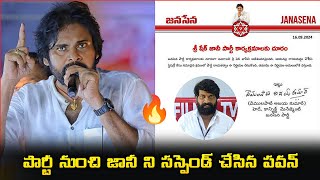 Pawan Kalyan takes immediate action against Johnny master