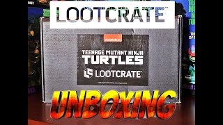 Neca Teenage Mutant Ninja Turtles Lootcrate Unboxing!