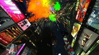 GTA IV Fireworks mod "Skyburst coloured Fireworks"