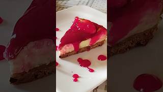 Cheesecake al forno con fragole e lamponi @lericerchediflo #foryourpage #foryou #perte #fypシ #fyp