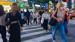 【Japan 4K】20220807 渋谷　SHIBUYA 夜歩き NIGHT walk Tokyo