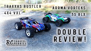 Traxxas Rustler 4x4 VXL & Arrma Vorteks 3S BLX (Product Review)