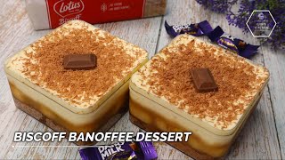 How to Make an UNBELIEVABLY Delicious Biscoff Banoffee Dessert WITHOUT Baking!