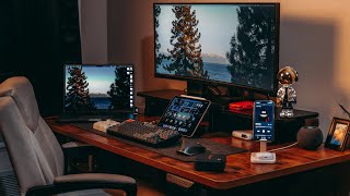 My Minimal CREATIVE Desk Setup (upgrades) | Filmmaker & YouTuber