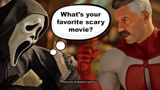 Ghostface Asks Charcters about their Favorite Scary Movie