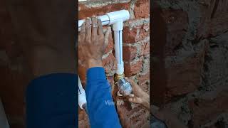 Great Plumbing Trick | Pvc Pipe Fitting | Upvc Pipe Fitting | Bathroom Plumbing Hacks | Vijay Xyz |