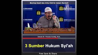 3 Sumber Hukum Syi'ah - Ustadz Dr. Firanda Andirja, MA