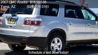 2007 GMC Acadia SLT 1 AWD 4dr SUV for sale in Yuma, AZ 85365