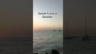 Sunset Cruise at Zanzibar