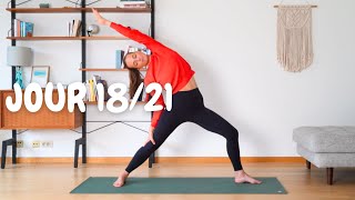 Jour 18 yoga flow doux : Calmer le stress et apaiser le mental