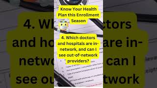 Important Questions to Know Your Healthplan #KnowYourHealthPlan  #HealthcareDemystified