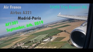 Air France A321 Business Class Trip Report MAD-CDG (TAWD TRIP REPORT #6)