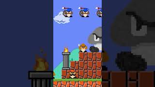 Super Mario Bros. but there are MORE Custom Stars All Enemies!...#shorts