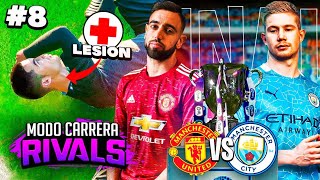 LESIÓN MUY GRAVE 😱 FINAL DE COPA & OCTAVOS DE CHAMPIONS!! 🔥 | FIFA 21 Modo Carrera Rivals #8