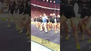 Security Guard surprises everyone w/ his cheerleader moves 🤣 #shorts