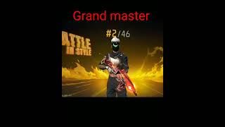 Free fire Rank Puching Master To Grandmaster Shorts video Season 29 #shorts#shortvideo #grandmaster