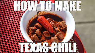 How to Make Texas Chili - Classic Bowl O' Red