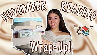 My November Reading Wrap Up! *8 books*