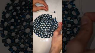 Модель Vintage круглая #tutorial #beadsbag#сумкаизбусин#круглаясумкаизбусин#обучениеплетениюсумок