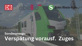 S-Bahn Rhein-Ruhr - Sonderansagen