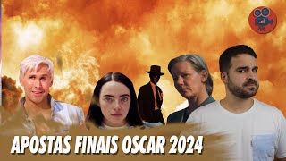 QUEM VAI VENCER O OSCAR 2024? Minhas APOSTAS FINAIS