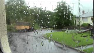 The Black country museum on a rainy day