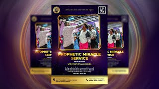 PROPHETIC MIRACLE SERVICE 25/10/2024