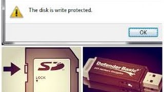 How to Fix This disk is write protected