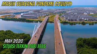 Sekilas di Atas PANTAI INDAH KAPUK May 2020