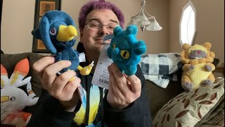 Pokémon Center Sitting Cuties Plush Unboxing - Murkrow & Bronzor (GEN II IV Sinnoh Johto GS DP)