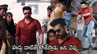 Ram Pothineni Interval Comeback Superb Scene || The Warriorr Movie Scenes || WOW TELUGU MOVIES