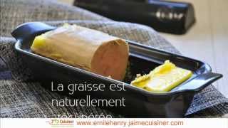 Le foie gras façon médaillon