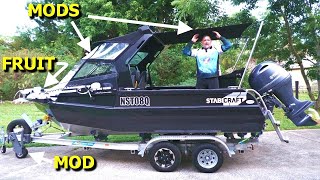 Modifications We Made to Our Boat to Make it Better | 1850 Stabicraft Fisher