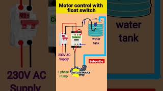 Water tank control sistem with 220V pump