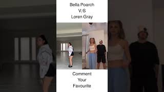 Bella Poarch V/S Loren Gray Tiktok Dance Battle #shorts