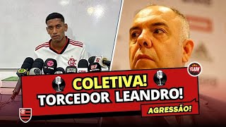 COLETIVA! TORCEDOR LEANDRO AGREDIDO POR MARCOS BRAZ