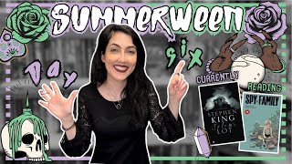 Finally reading Salem's lot 🧛🏻‍♀️ SUMMERWEEN day 6 vlog