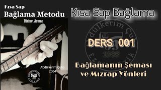 Sıfırdan Kısa Sap Bağlama Dersleri #001 Bağlamanın Şeması Ve Mızrap Yönleri